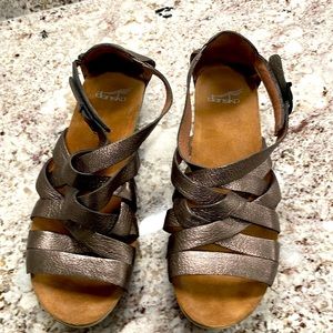 Dansko wedge sandals , size 39